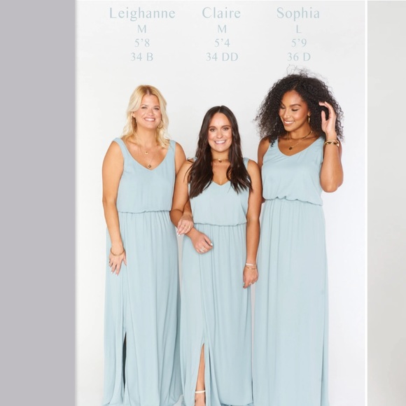 SHOW ME YOUR MUMU full length gown (L) NEVER WORN - Picture 3 of 7